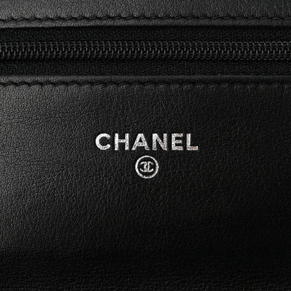 Chanel Caviar Timeless CC Wallet on Chain WOC Black 6 of 12