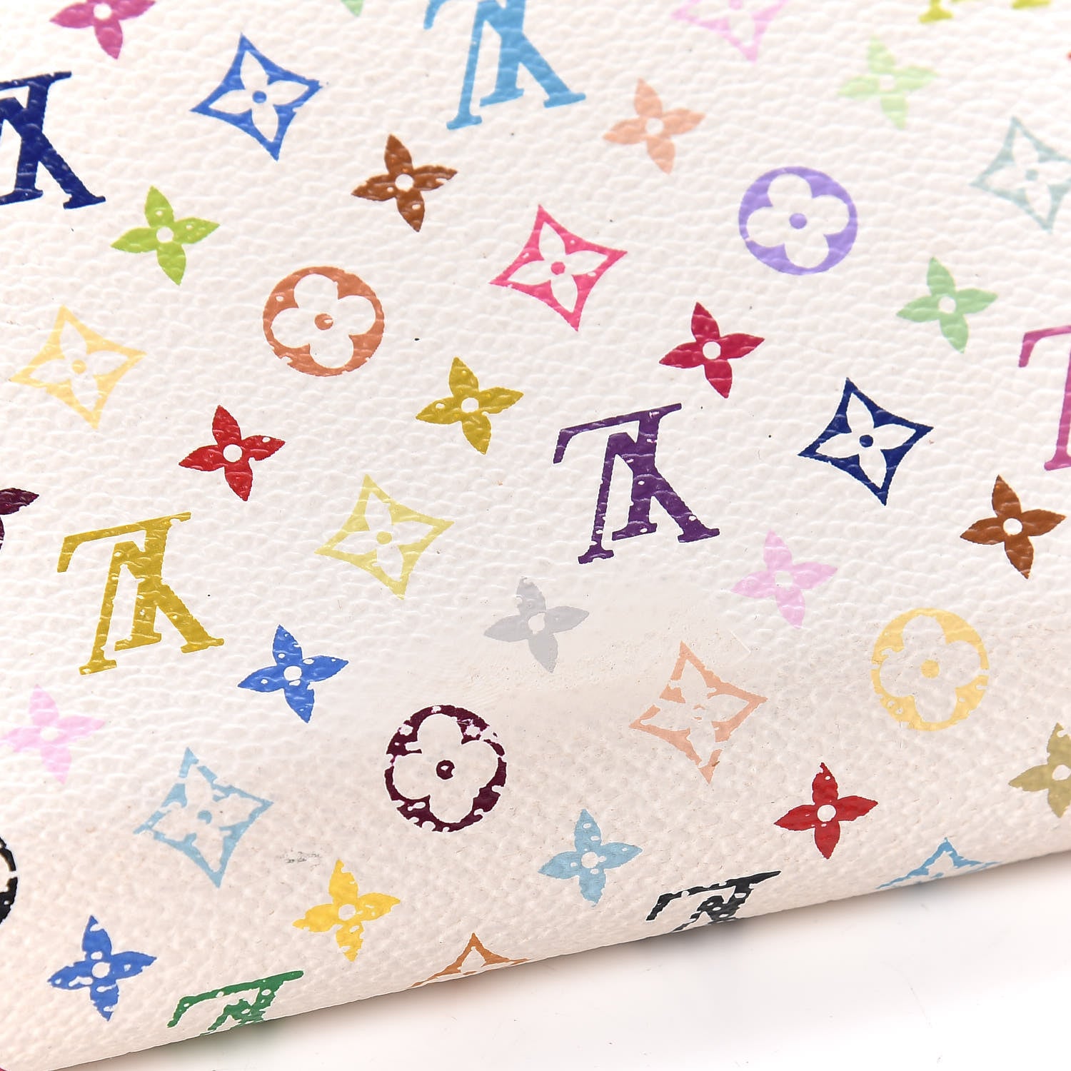 Louis Vuitton Monogram Multicolor Zippy Wallet White Eglantine 12 of 12