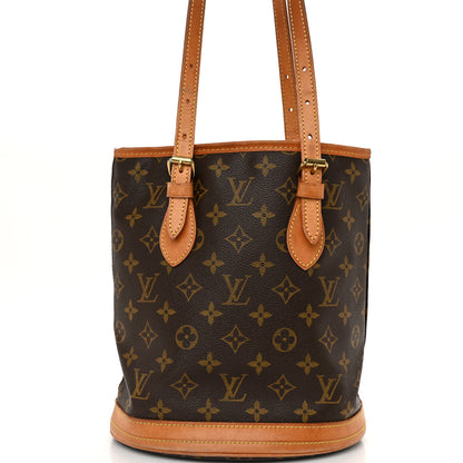Louis Vuitton Monogram Petit Bucket 23 8 of 12