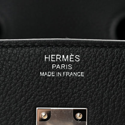 Hermes Togo Birkin 25 Black 6 of 11