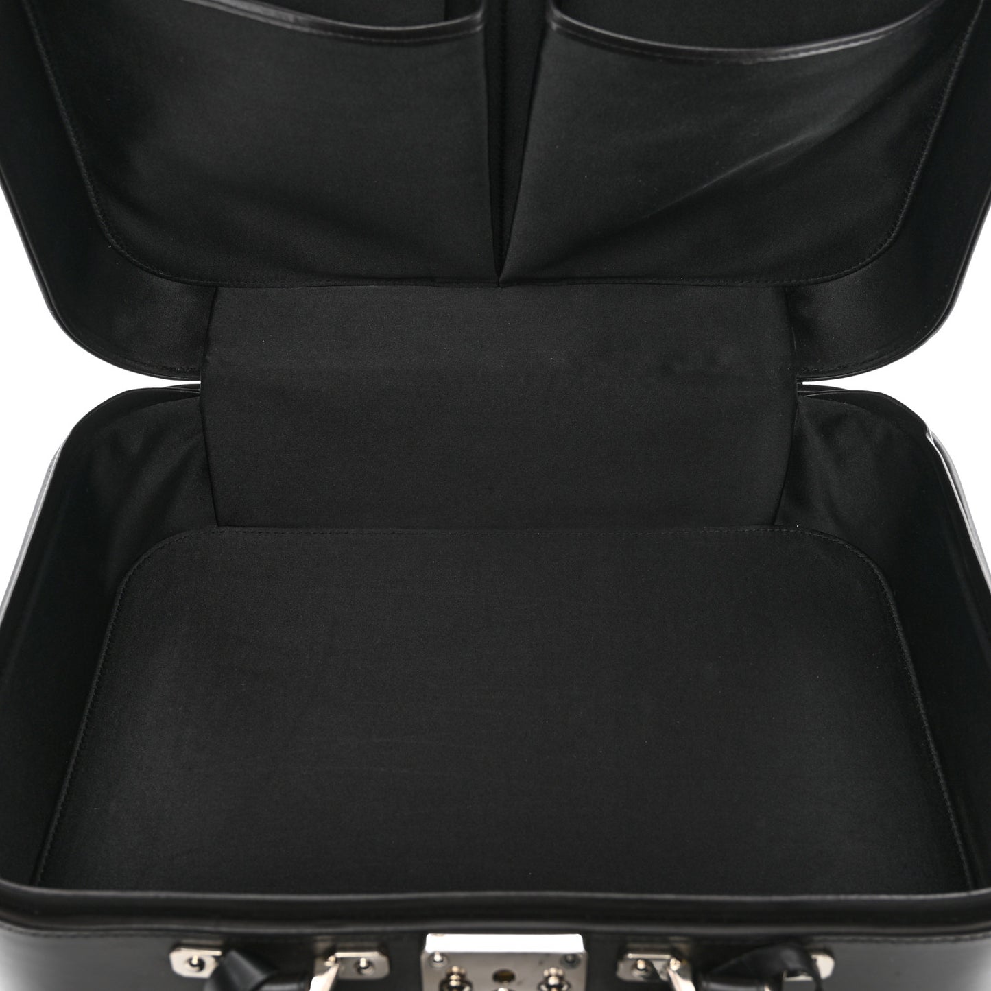Monogram Glace Valisette MM Black