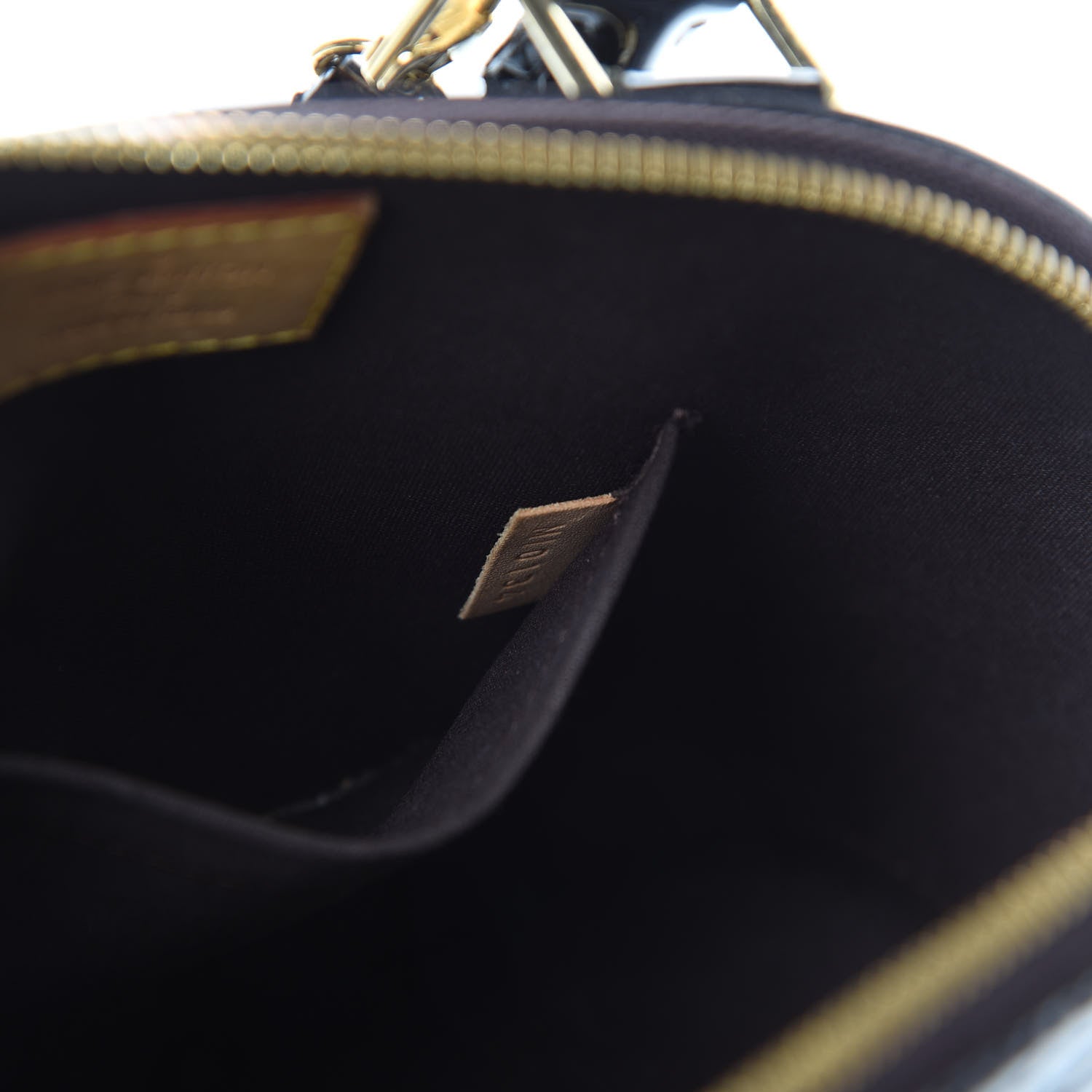 Louis Vuitton Vernis Alma BB Amarante 7 of 10