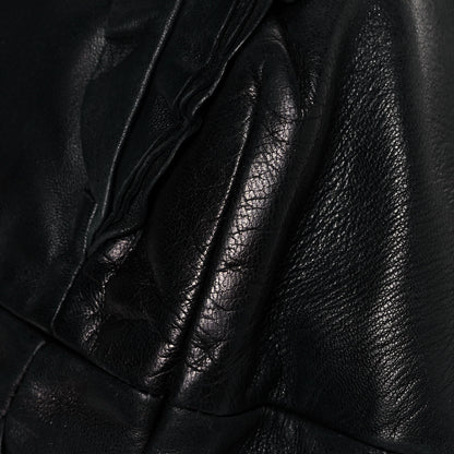 Prada Nappa Ruffle Hobo Black 10 of 15