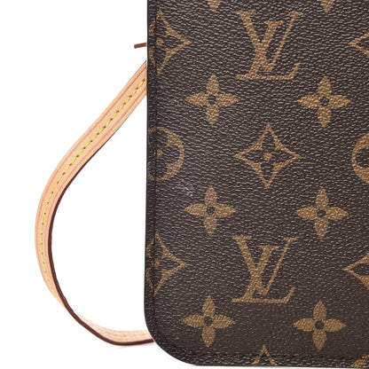 Louis Vuitton Monogram Neverfull MM GM Pochette 9 of 10