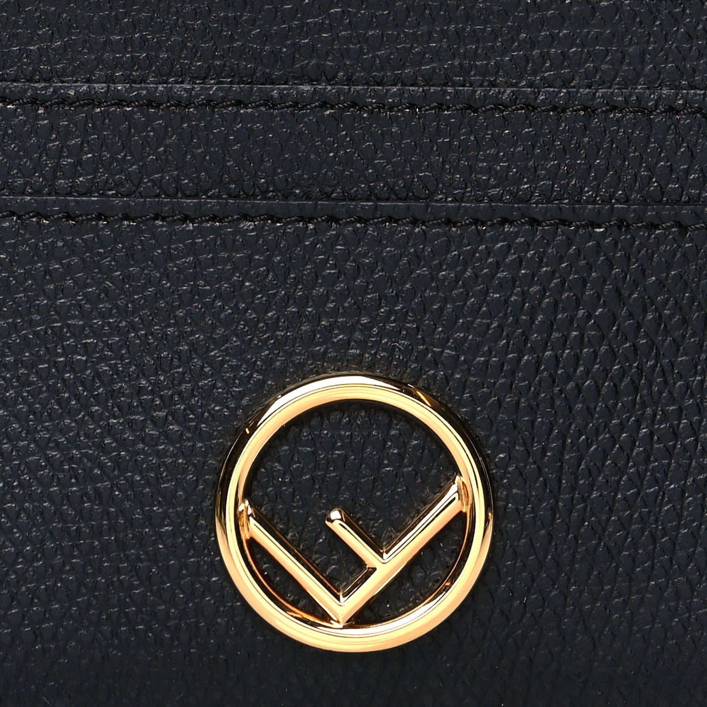 Vitello Cruise F is Fendi Card Holder Black