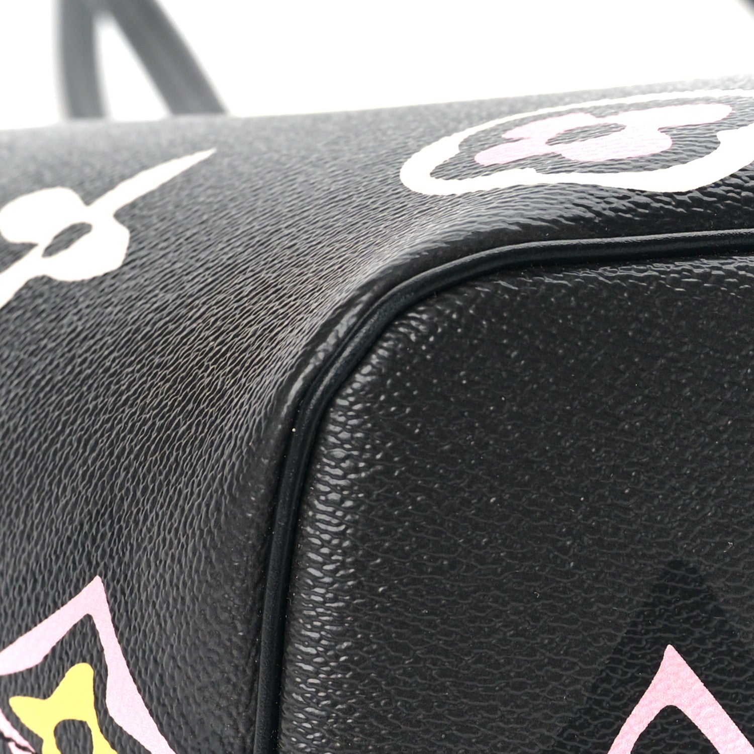 Louis Vuitton Monogram Giant Wild At Heart Neverfull MM Black 8 of 9