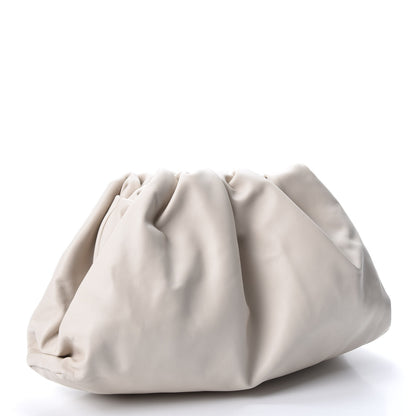 Bottega Veneta Smooth Butter Calf The Pouch Oversized Clutch Mist 2 of 8