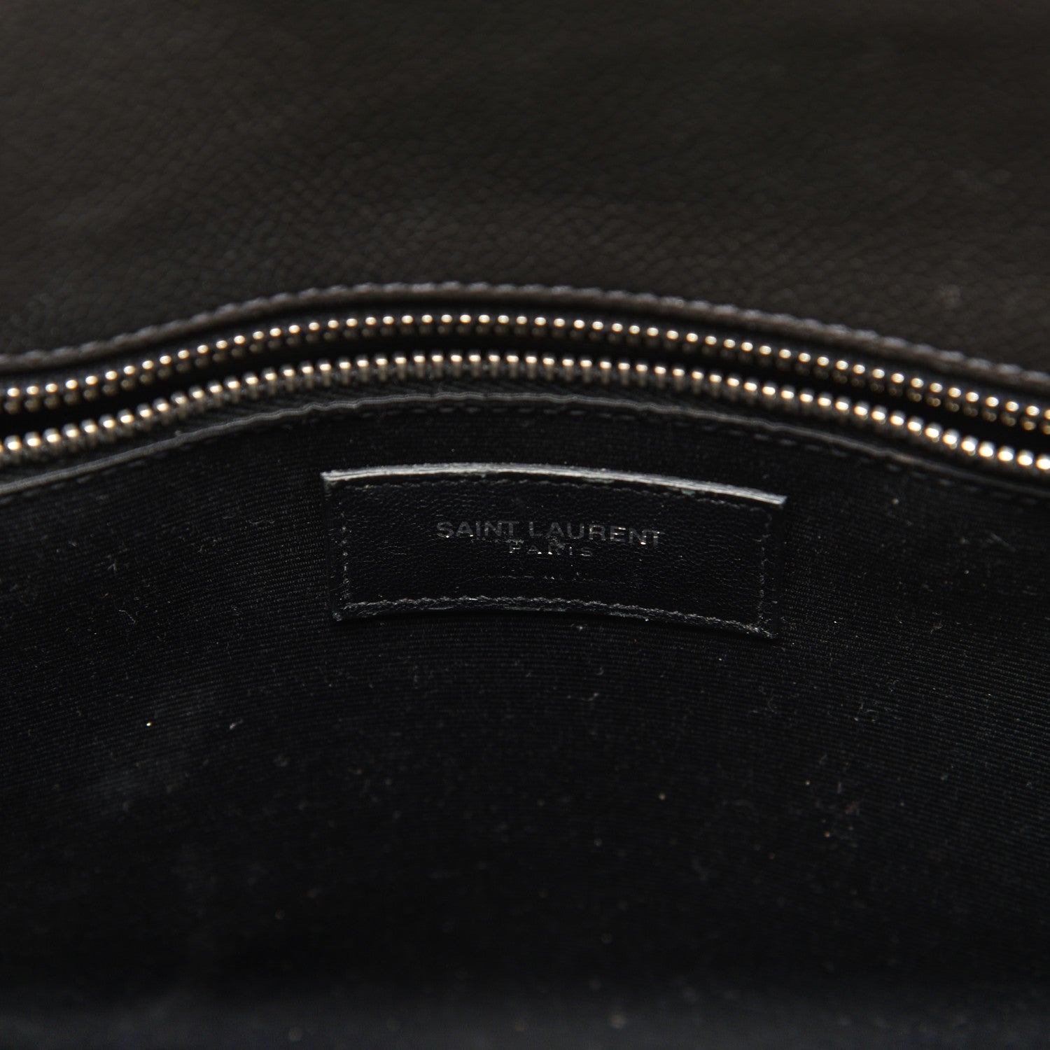 Saint Laurent Grained Calfskin Small Sac De Jour Coal 8 of 11
