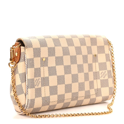 Louis Vuitton Damier Azur Favorite MM 3 of 9