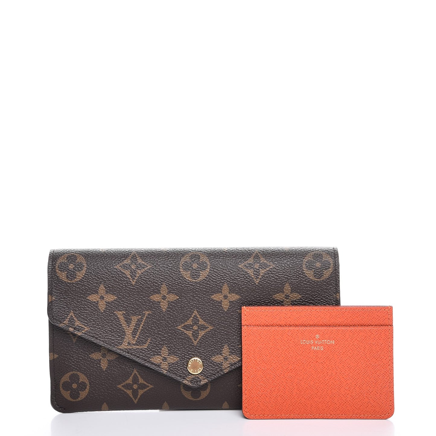 Monogram Jeanne Wallet Rose Ballerine