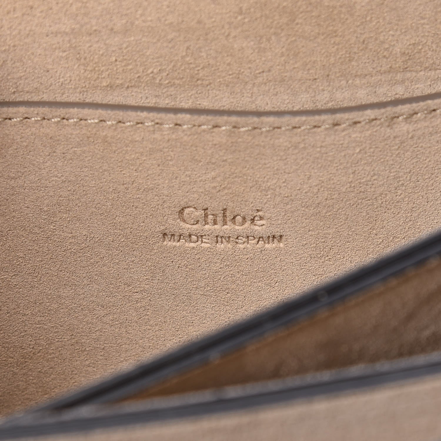 Chloe Suede Calfskin Small Faye Shoulder Bag Black 6 of 11