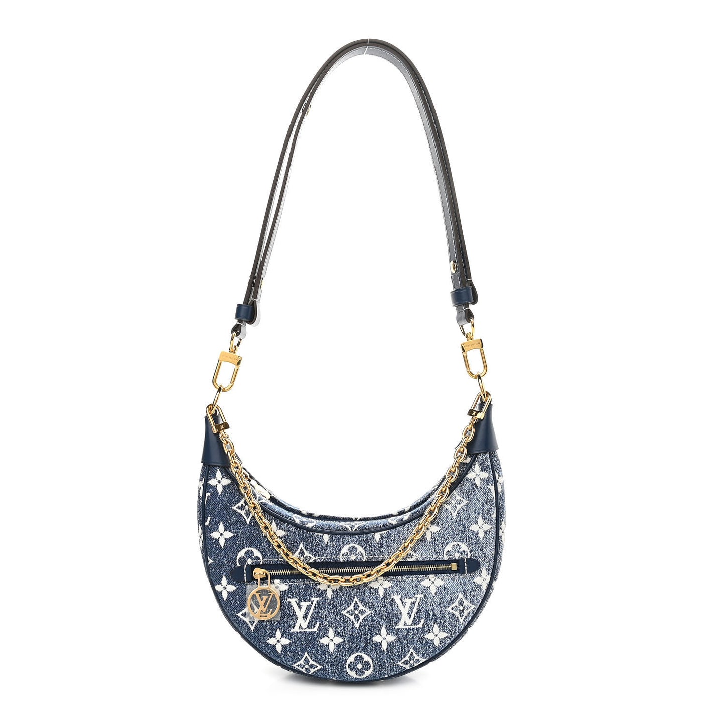 Monogram Jacquard Denim Loop Bleu