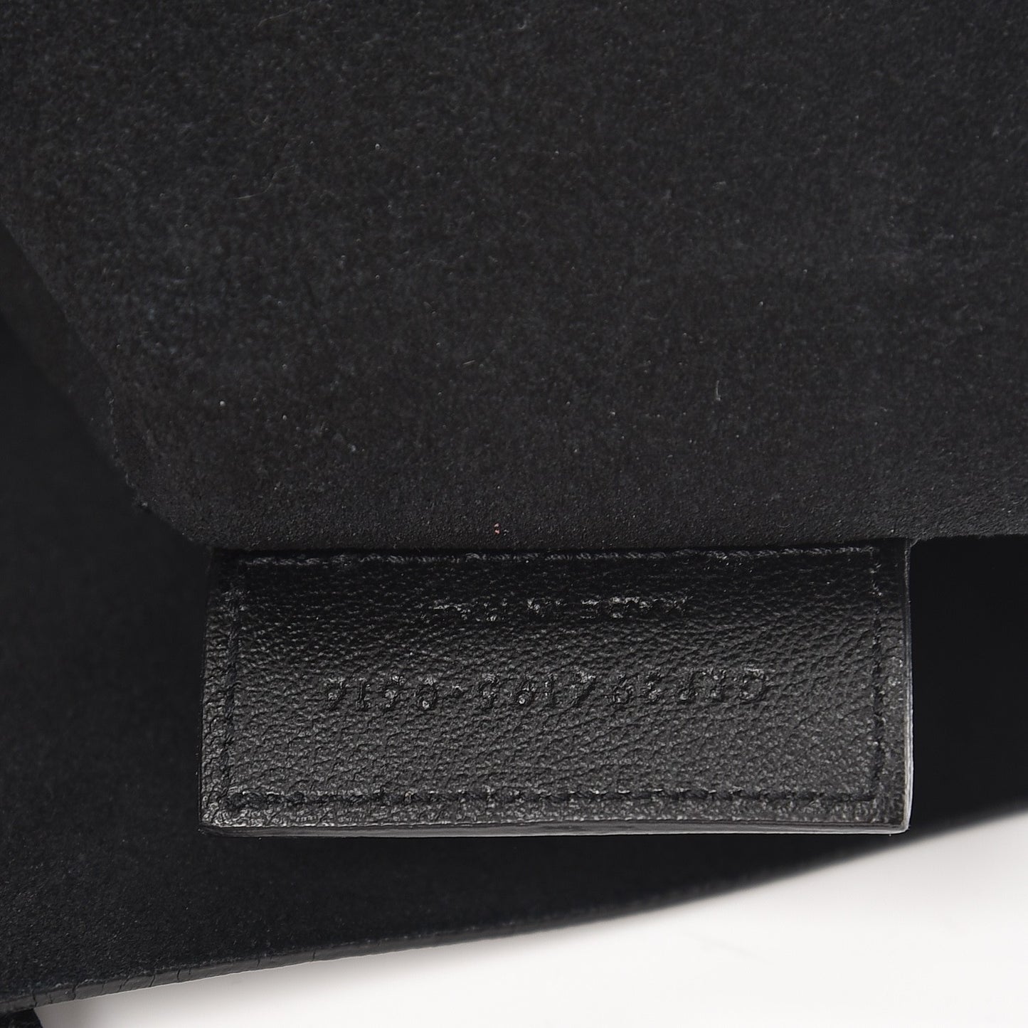 Calfskin Large Shopping Tote Black