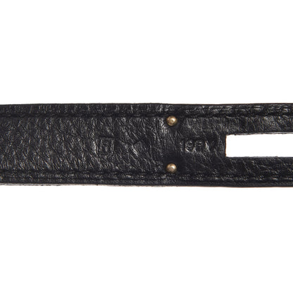 Hermes Taurillon Clemence Jypsiere 28 Black 8 of 8