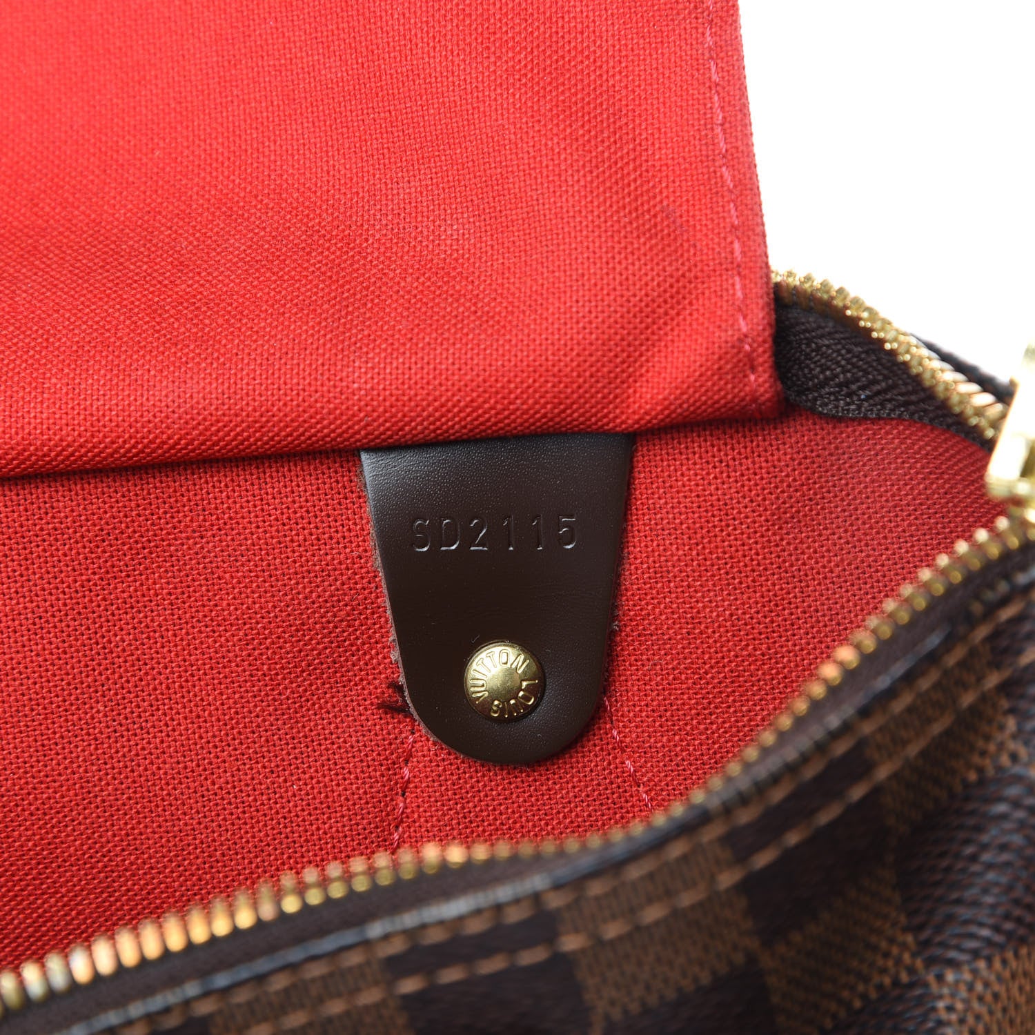 Louis Vuitton Damier Ebene Speedy Bandouliere 30 9 of 16