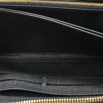 Louis Vuitton Empreinte Zippy Wallet Black 5 of 11