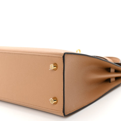 Hermes Epsom Kelly Sellier 25 Chai 9 of 10