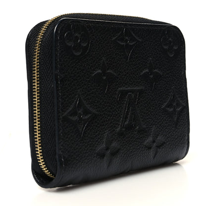 Louis Vuitton Empreinte Zippy Coin Purse Black 3 of 9