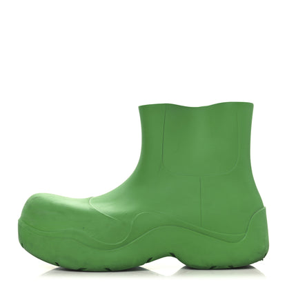 Bottega Veneta Rubber Puddle Ankle Boots 41 Grass 1 of 8