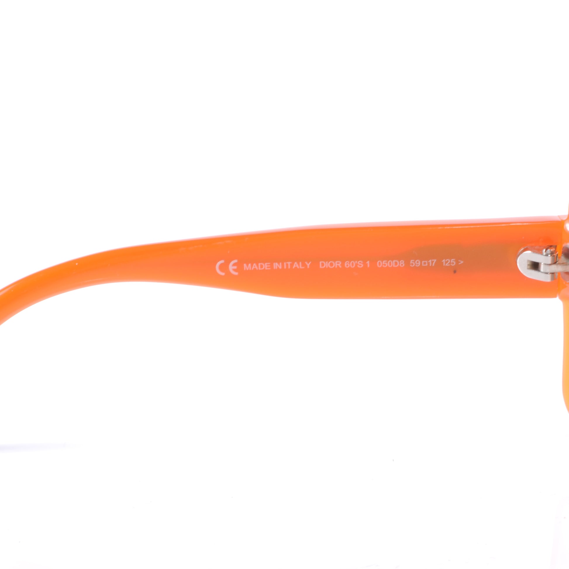 Christian Dior 60's Sunglasses Orange 4 of 5