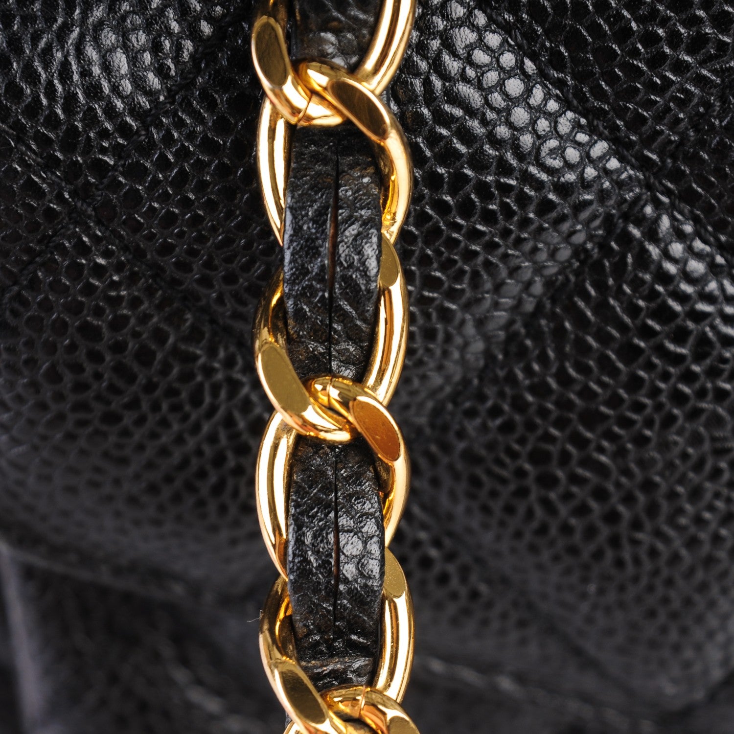 Chanel Caviar Quilted Flap Shoulder Bag Black 11 of 11