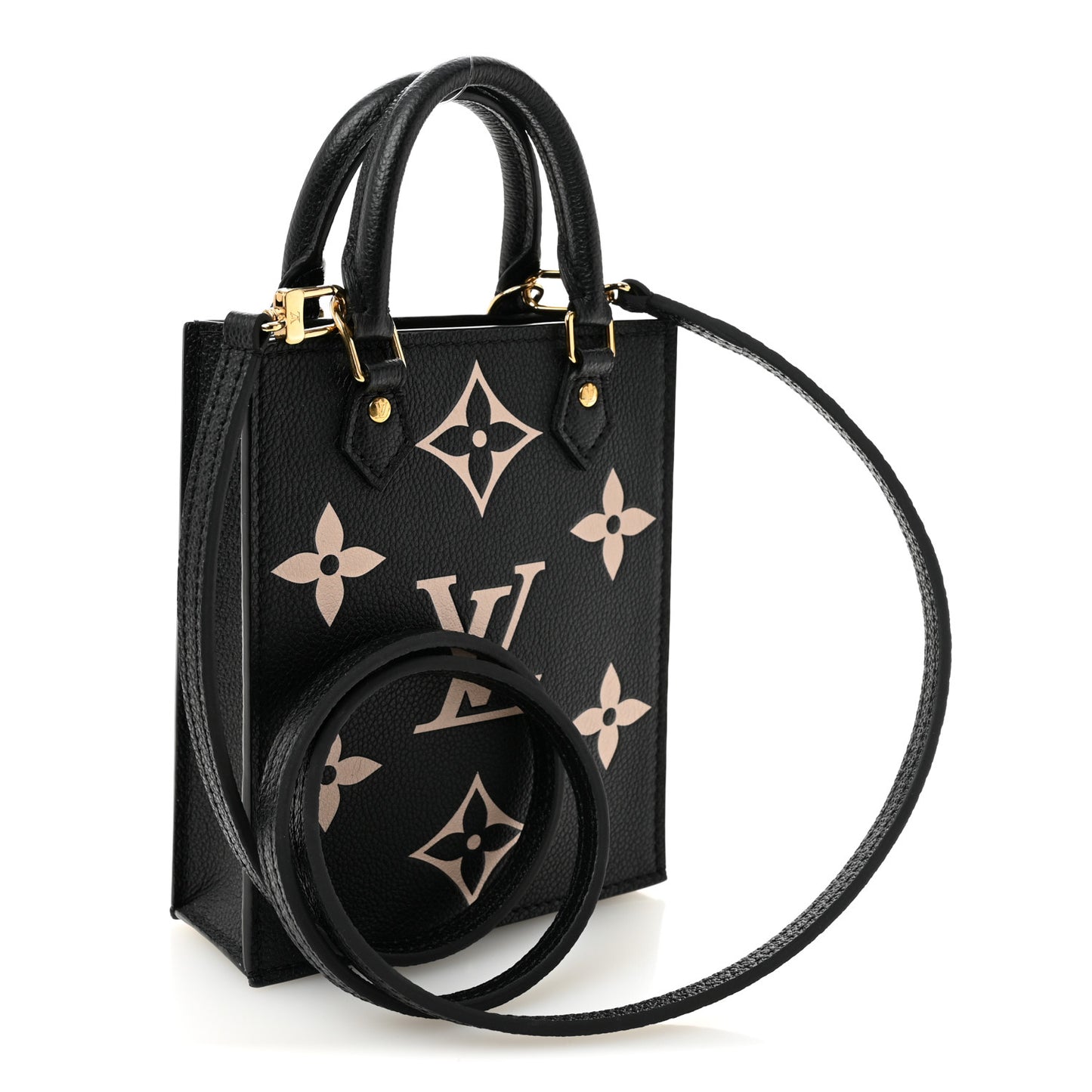 Empreinte Monogram Giant Petit Sac Plat Black Beige