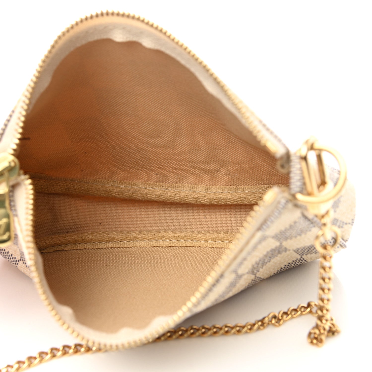 Louis Vuitton Damier Azur Mini Pochette Accessories 4 of 6