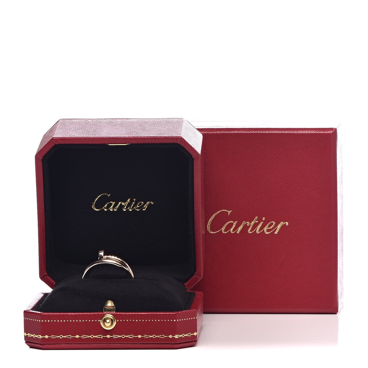 18K Pink Gold Juste Un Clou Ring 56 7.5