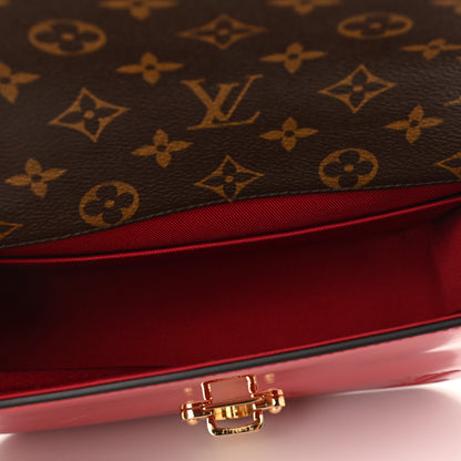 Louis Vuitton Patent Calfskin Monogram Cherrywood BB Scarlet 5 of 9