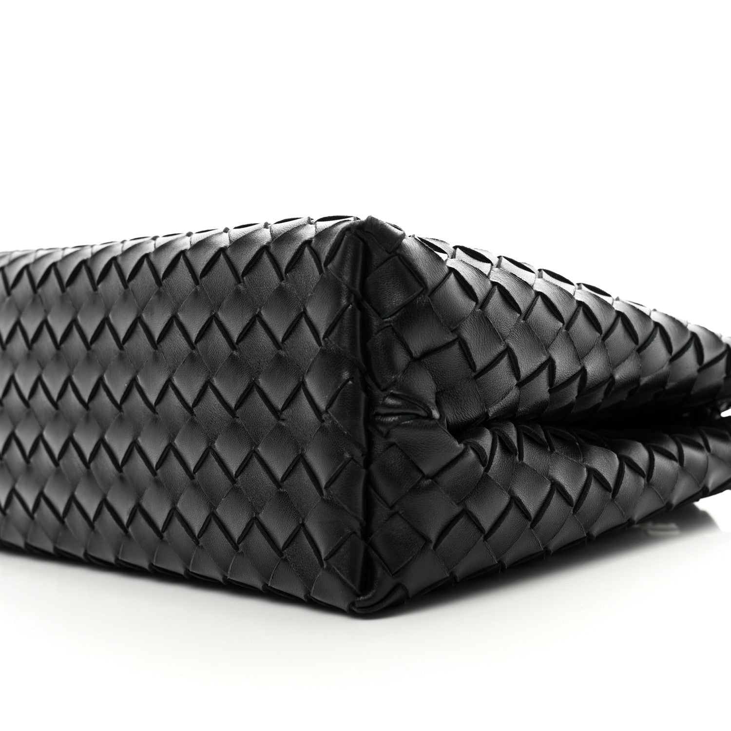 Bottega Veneta Nappa Intrecciato Medium Andiamo Shoulder Bag Black 10 of 10