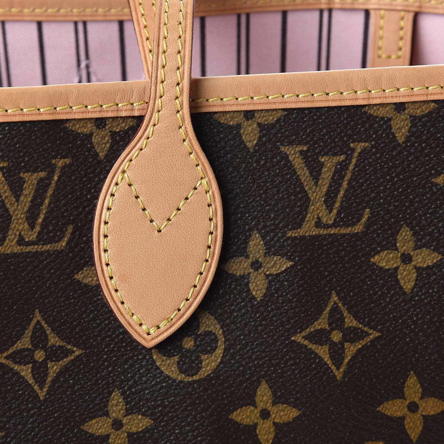 Monogram Neo Neverfull MM Rose Ballerine