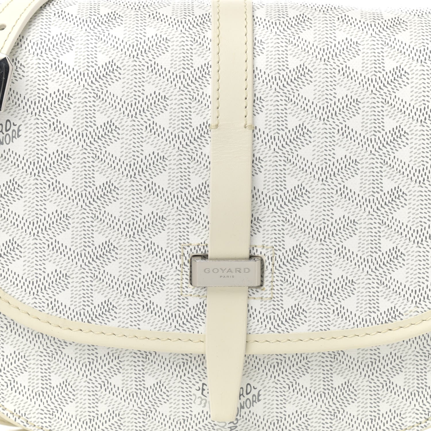 Goyard Goyardine Belvedere II PM Messenger Bag White 7 of 11