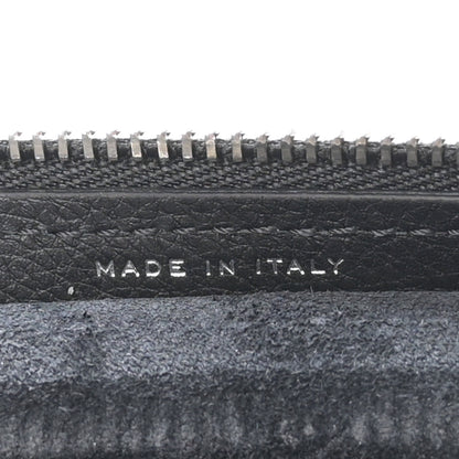 The Row Grained Calfskin Small Slouchy Banana Bag Black 7 of 10