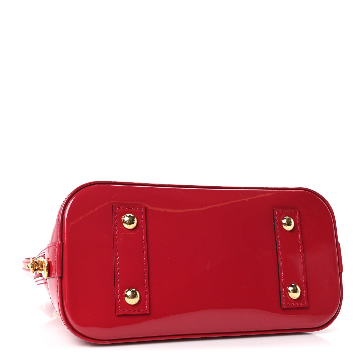 Louis Vuitton Vernis Alma BB Cherry 4 of 9