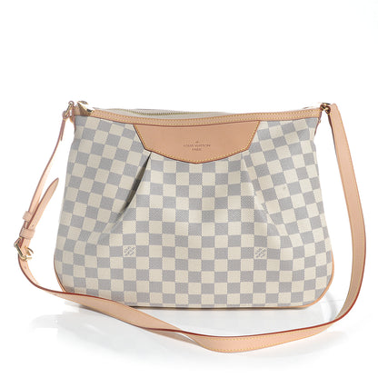 Louis Vuitton Damier Azur Siracusa MM 1 of 8
