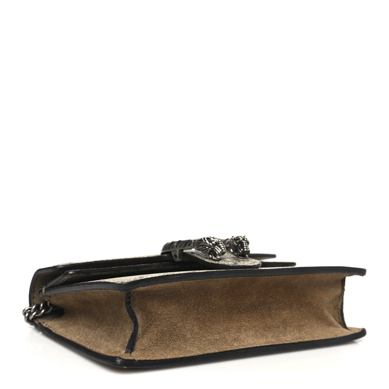 Gucci GG Supreme Monogram Super Mini Dionysus Shoulder Bag Taupe 4 of 11