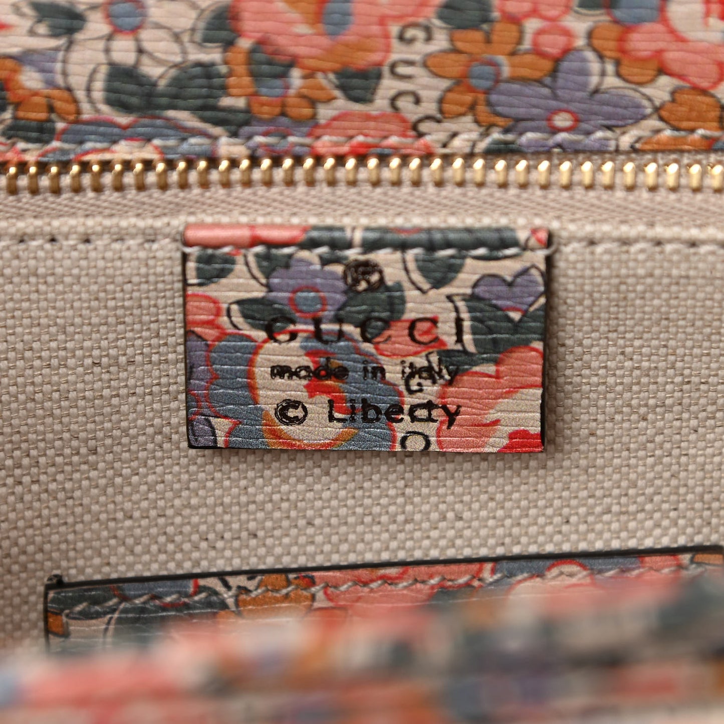 X LIBERTY OF LONDON Textured Calfskin Infinity Abbey Horsebit 1955 Shoulder Bag Perfect Pink Ivory
