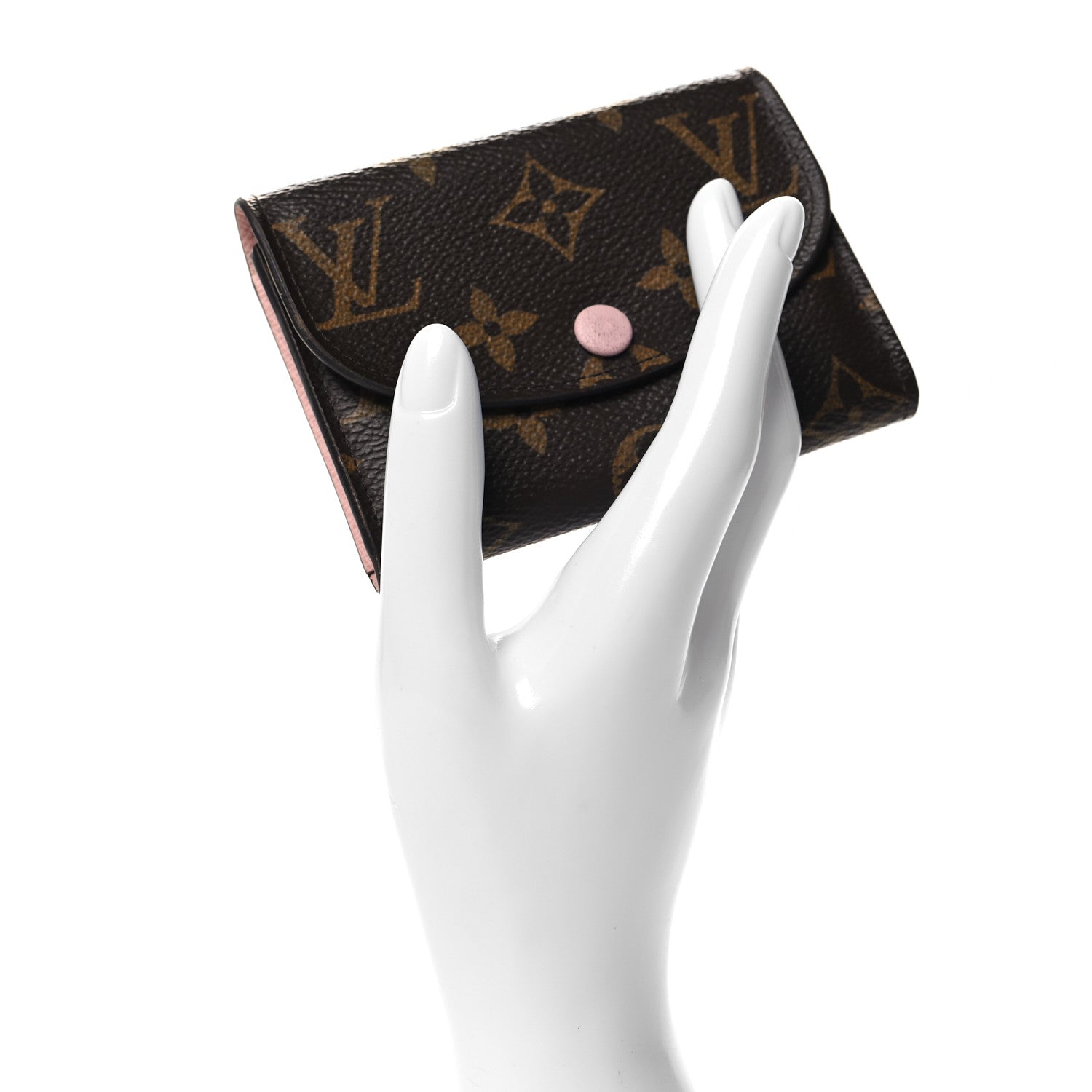 Louis Vuitton Monogram Rosalie Coin Purse Rose Ballerine 2 of 6