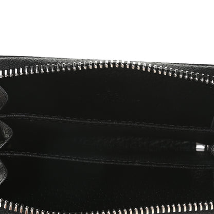 Gucci GG Supreme Monogram Psychedelic Zip Around Card Case Wallet Black 5 of 7