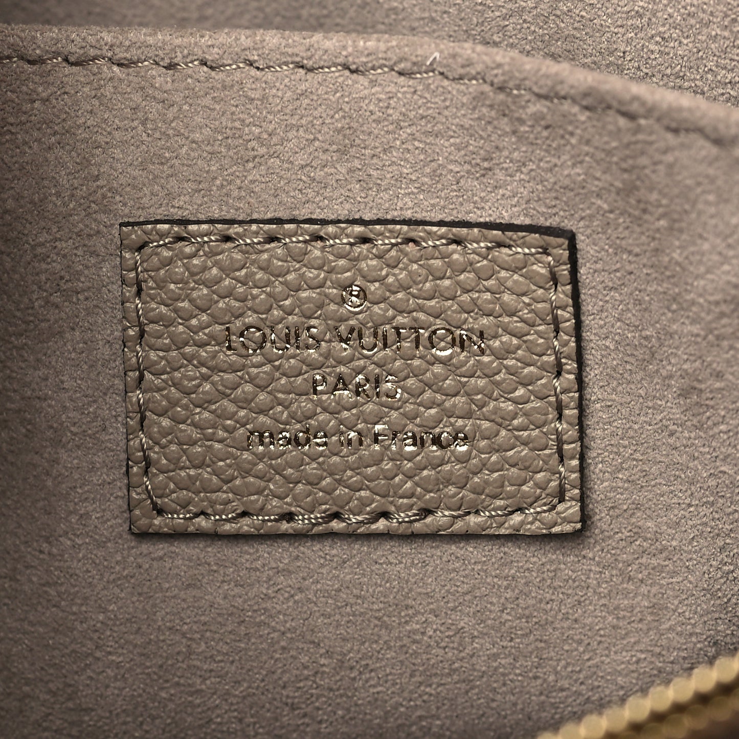 Empreinte Monogram Giant Madeleine MM Dove Grey Beige