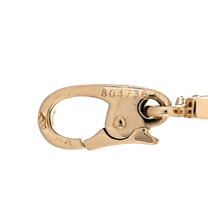 Cartier 18K Yellow Gold Diamond Logo Charm 5 of 6