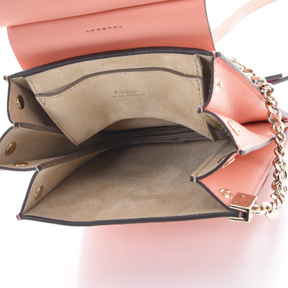 Chloe Suede Calfskin Mini Faye Bracelet Bag Ideal Blush 7 of 8