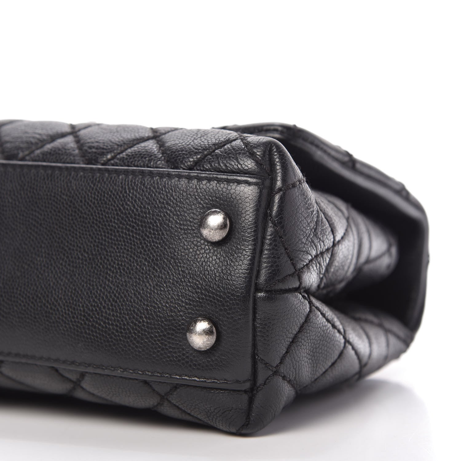 Chanel Caviar Quilted Mini Coco Handle Flap Black 7 of 11
