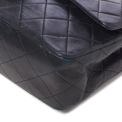 Chanel Lambskin Quilted Medium Double Flap Black 5 of 9