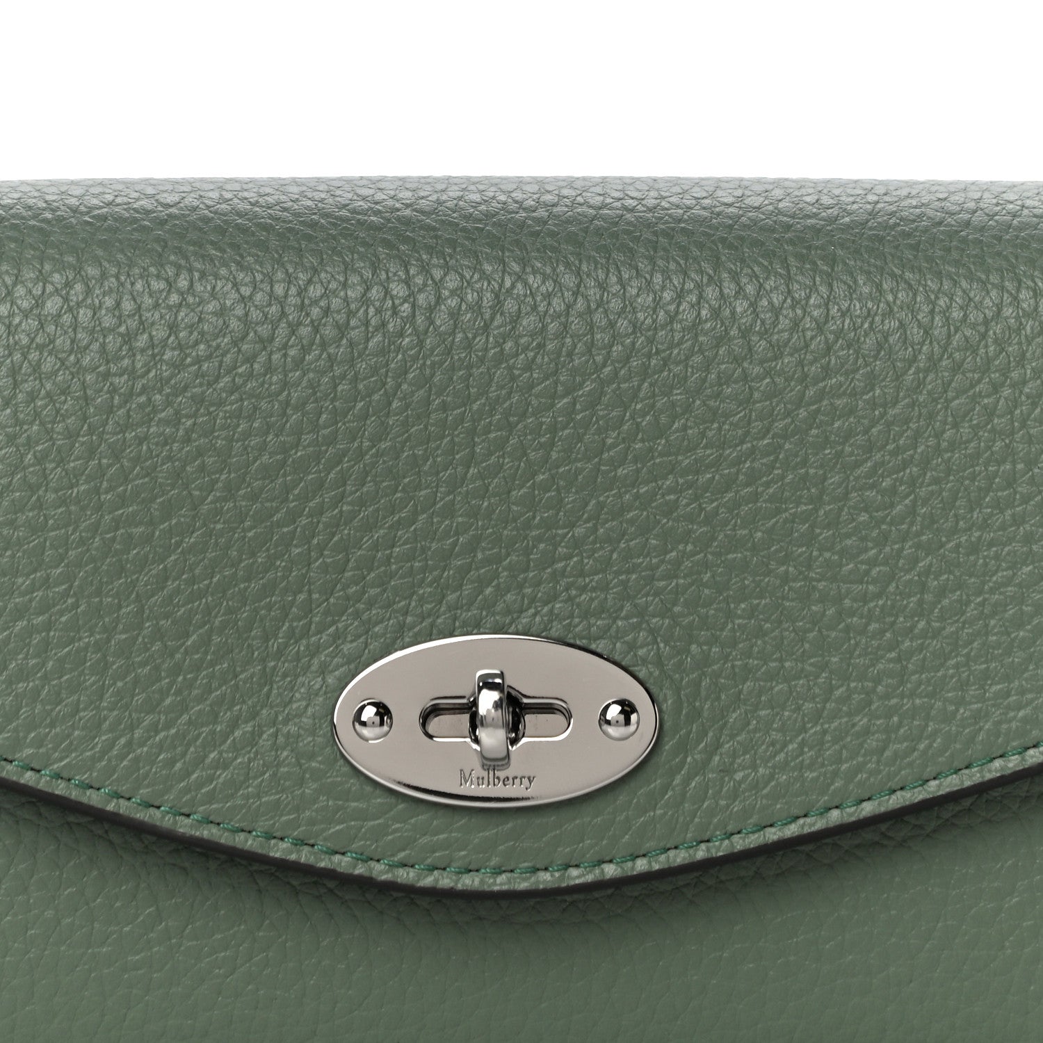 Mulberry Small Classic Grain Medium Darley Wallet Cambridge Green 7 of 12