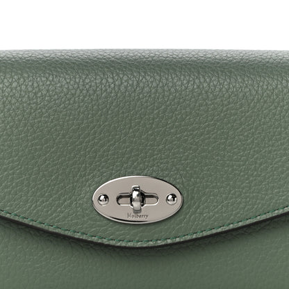 Mulberry Small Classic Grain Medium Darley Wallet Cambridge Green 7 of 12
