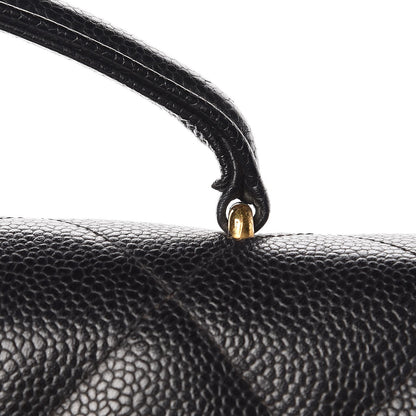 Chanel Caviar Quilted Briefcase Laptop Bag Black 9 of 17