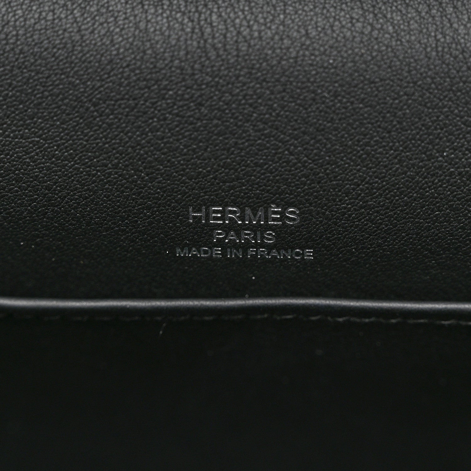 Hermes Chevre Mysore Geta Black 6 of 10