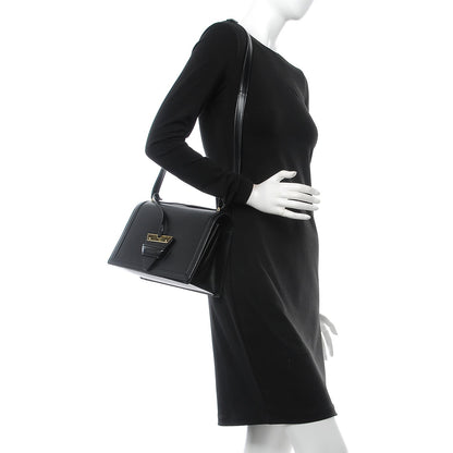 Loewe Calfskin Large Barcelona Shoulder Bag Black 2 of 8