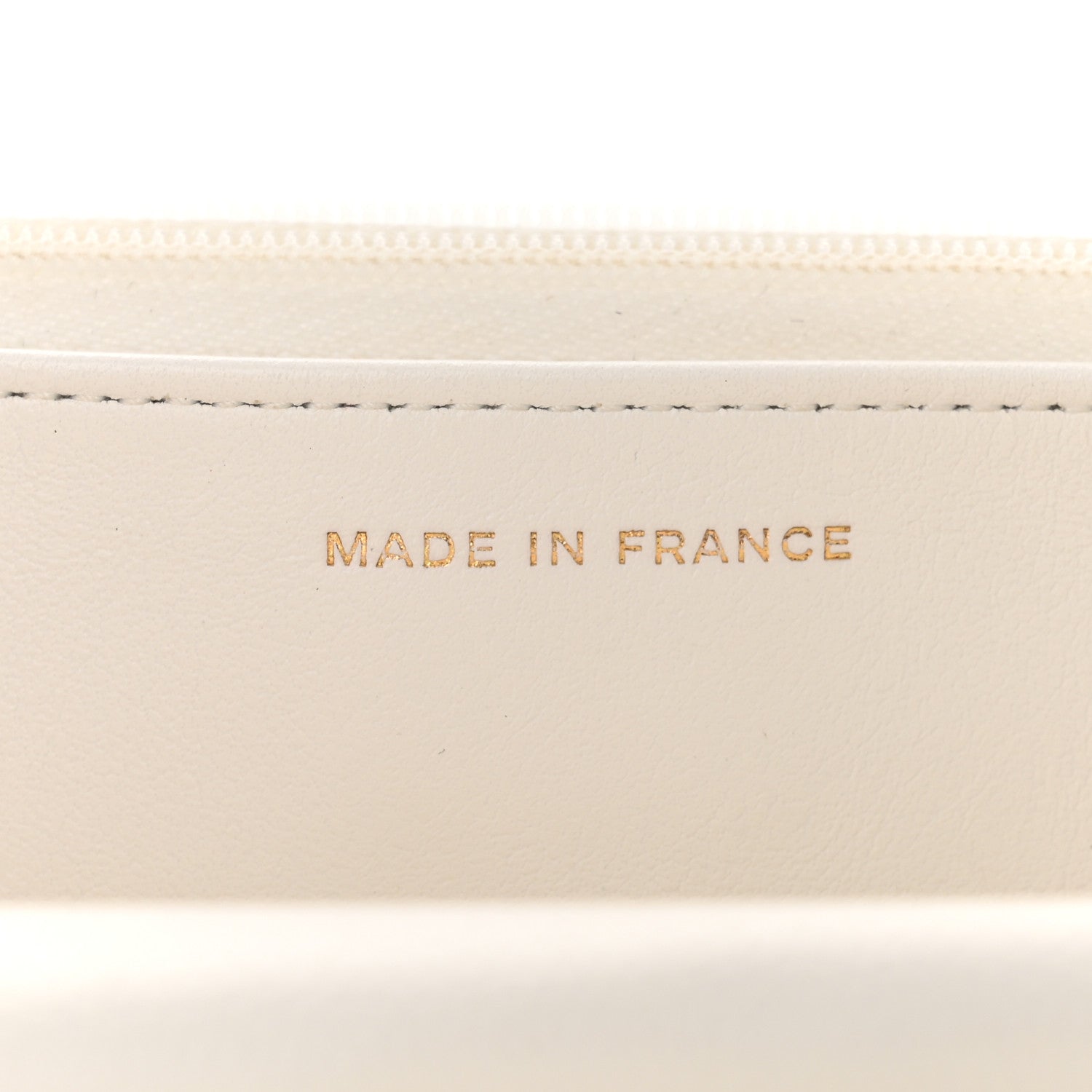 Chanel Caviar Quilted Wallet On Chain WOC White 7 of 12
